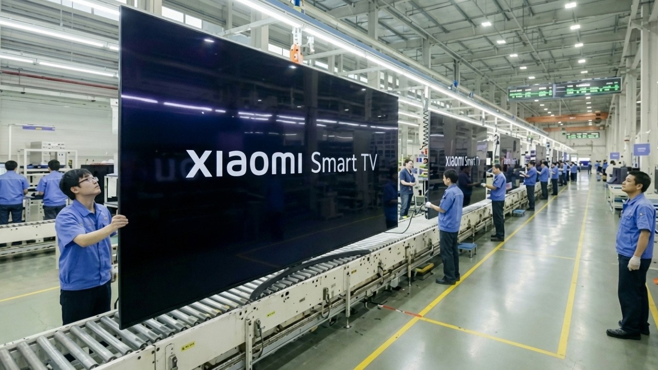 Xiaomi's Secret Factory: How Robots Build NEXT-GEN Smart TVs! (Full Process)