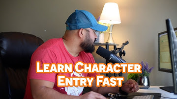 Learn Character Entry on A CharaChorder (Without using the launchpad)