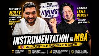 Instrumentation to NMIMS Mumbai | Prathamesh Mulay MBA Prep with GRADSKOOL by Abhishek Leela Pandey