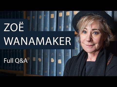 Video: Is Zoe Wanamaker verwant aan Sam Wanamaker?