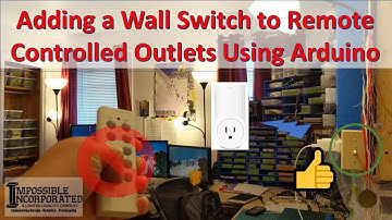 Adding a Wall Switch to Remote Controlled Outlets Using Arduino