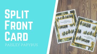 Split Front Card - Featuring Beauty of the Earth DSP