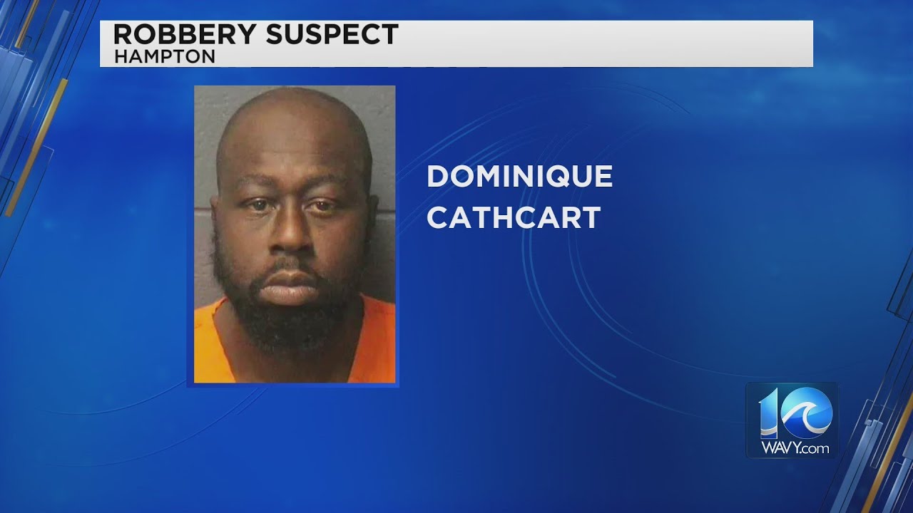 Hampton police arrest ATM robbery suspect - YouTube