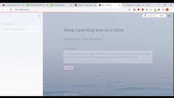 Sentiment classification|DistillBERT|PyTorch|Streamlit|Huggingface