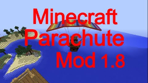 Minecraft - Parachute Mod 1.8 (episode 1)