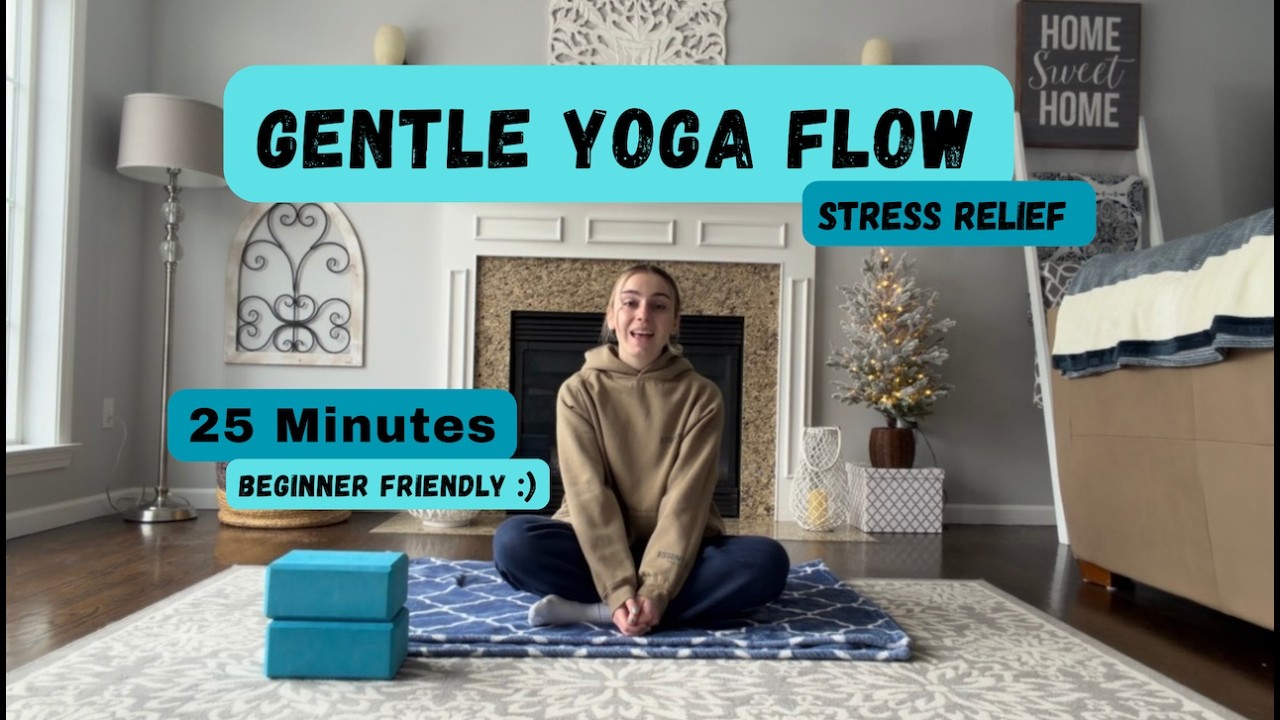 Gentle Yoga Flow for Stress Relief || 25 Minutes: Beginner Friendly