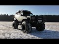 Toyota Land Cruiser 80 на мостах Mercedes Unimog 406. Часть 1