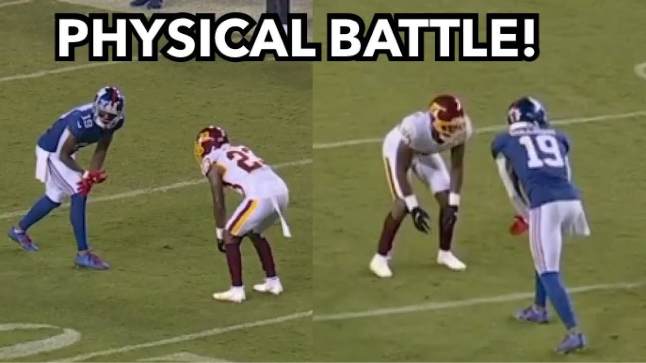 Kenny Golladay vs William Jackson (2021) WR vs CB