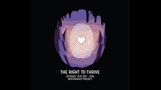 THE RIGHT TO THRIVE | INTERACT DISTRICT 5170 INTERMUNITY PROJECT 2017
