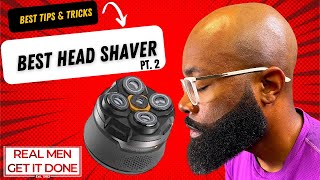 Electric Shaver pt. 2 | Beard Care &amp; Bald Head Care for Black Men | 2023