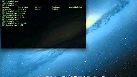 Using pwd, ls and cd in Terminal (Mac)