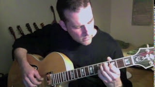 Excerpt of "Glorielle" by Larry Coryell, played with Epiphone Broadway