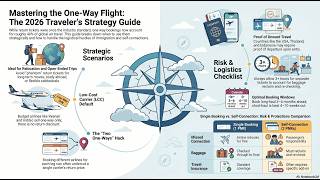 The Ultimate Guide to Booking One-Way Flights Risks Rules Best Practices