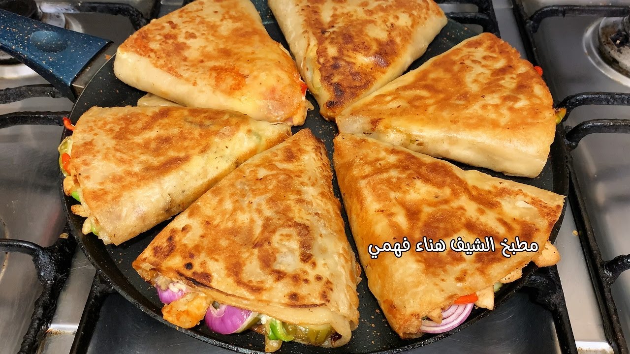 كريب المطاعم الصيامي بدون بيض ولا لبن كريب البطاطس بعجينة ناجحة👌وبتمن واحدة هتاكلي العيلة كلها