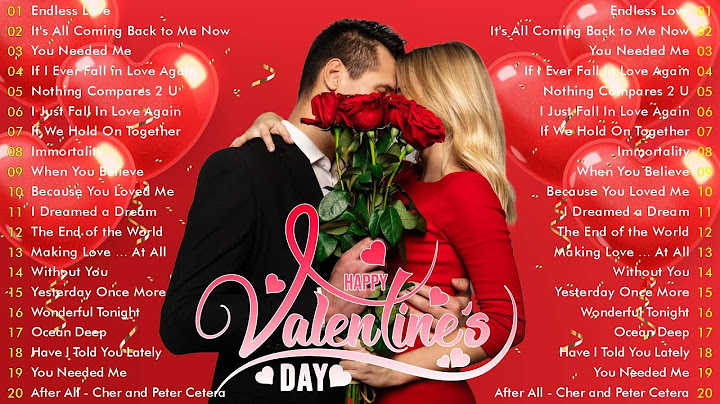 Best Valentine's Day Songs 2025 💕 The Most Beautiful Love Songs About Falling in Love