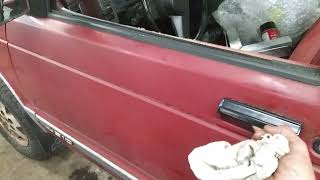 S10 drivers side door adjustment