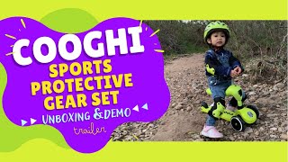 TRAILER | COOGHI KIDS SPORTS PROTECTIVE GEAR SET | UNBOXING AND DEMO