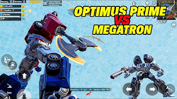 Optimus Prime vs Megatron – The Ultimate Battle Comes to PUBG! 🔥