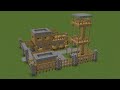 Minecraft - How to build a small military base