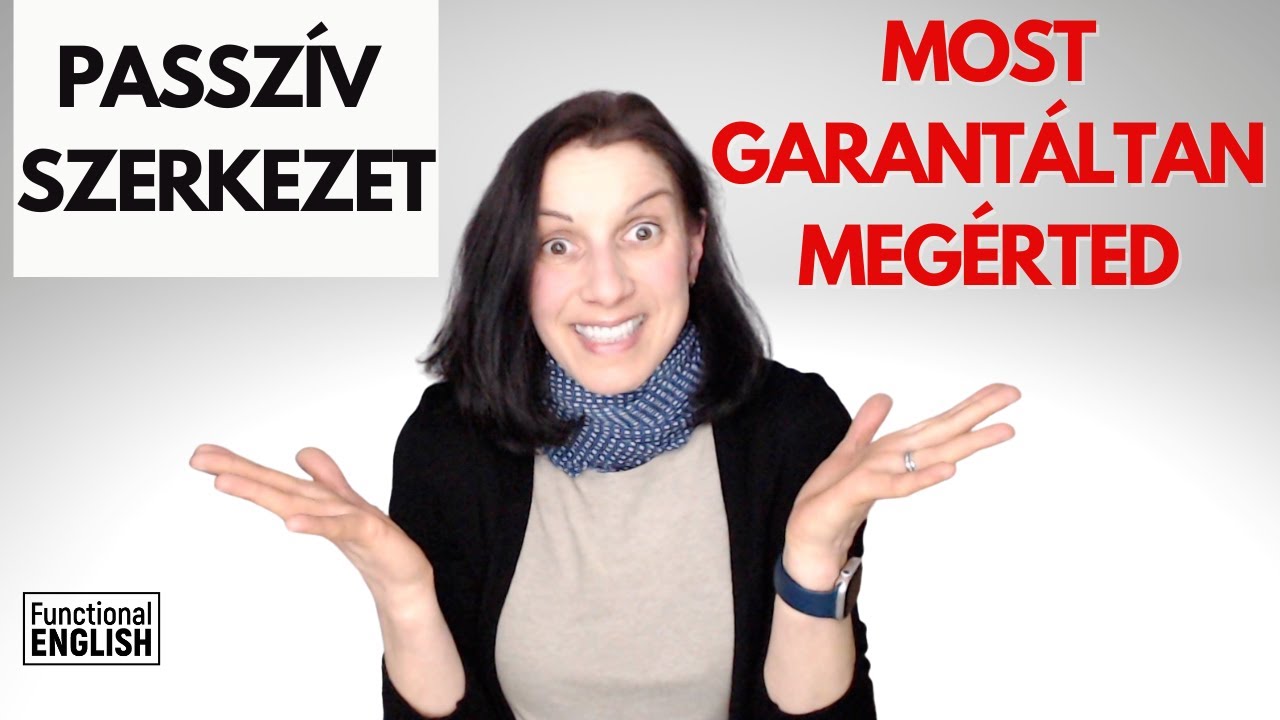 A PASSZÍV SZERKEZET az ANGOLBAN | Hol, hogyan, mikor használjuk?