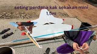 tutor make songkol blind and setting kak sekaan 1.5 blind 3m