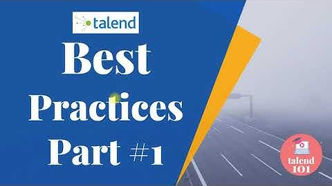 Talend Best Practices For Designing Jobs 👉 Job Design PART 1 |  etl talend tutorial for beginners