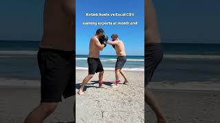 Airbnb hosts, do you have this issue? #airbnbhost #excel #csv #bookkeeping #accounting