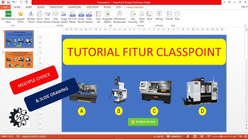 Tutorial Fitur Classpoint | Multiple Choice & Slide Drawing