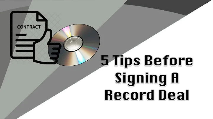 5 Tips Before Signing A Record Deal | Pop Dissected Podcast
