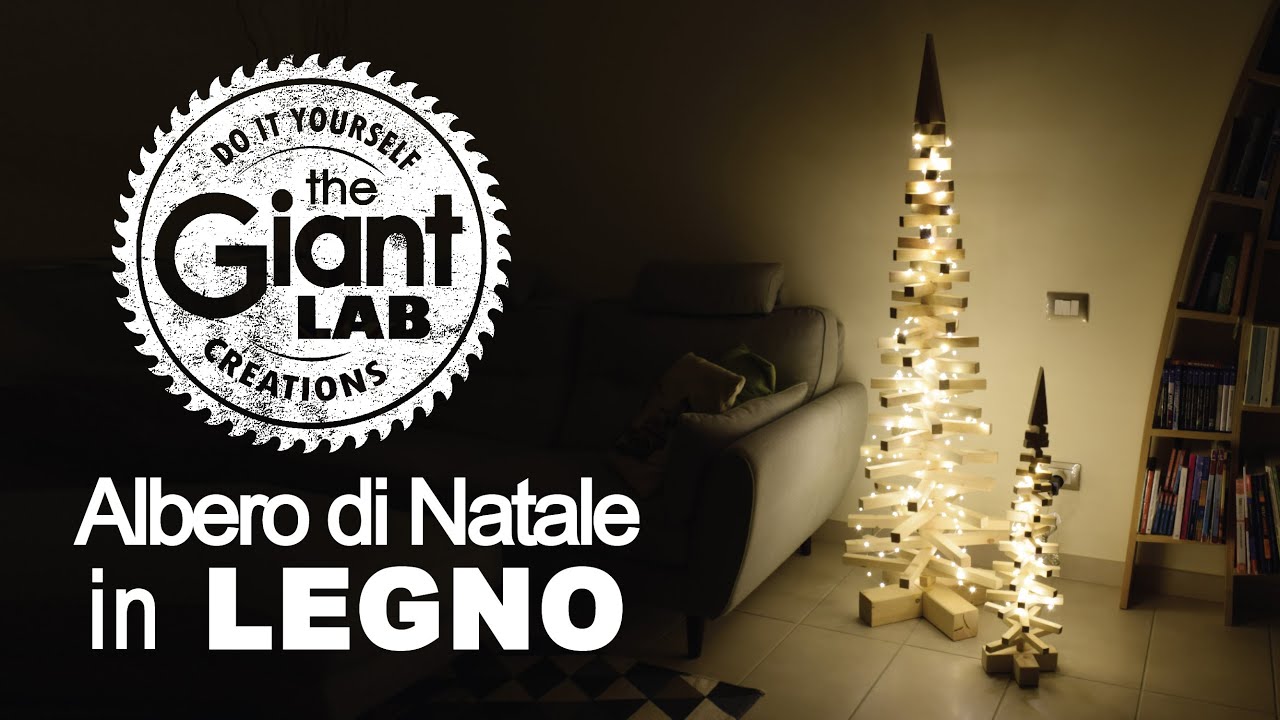 Wooden Christmas Tree Albero Di Natale In Legno