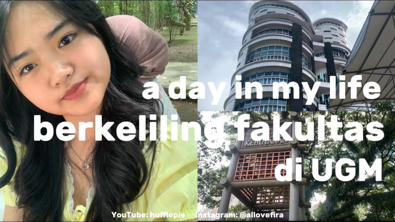 #adayinmylife makan di fakultas kehutanan, strolling around #ugm, n back to fib #vlog #studentlife 