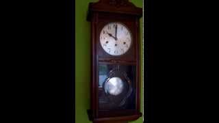 Antique German Kienzle Westminster Chime Wall Clock