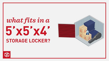 Storage Unit Size Guide - 5