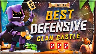 Best Defensive Clan Castle Troops for War | Clash of Clans
