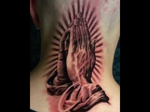 Pray tattoo by Pao สักลายรูปมือไหว้ครับ