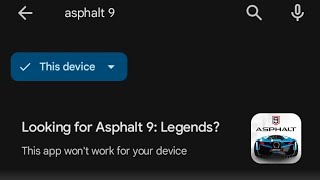 How can I download asphalt 9 on Tecno pop 8🧐🧐 screenshot 4