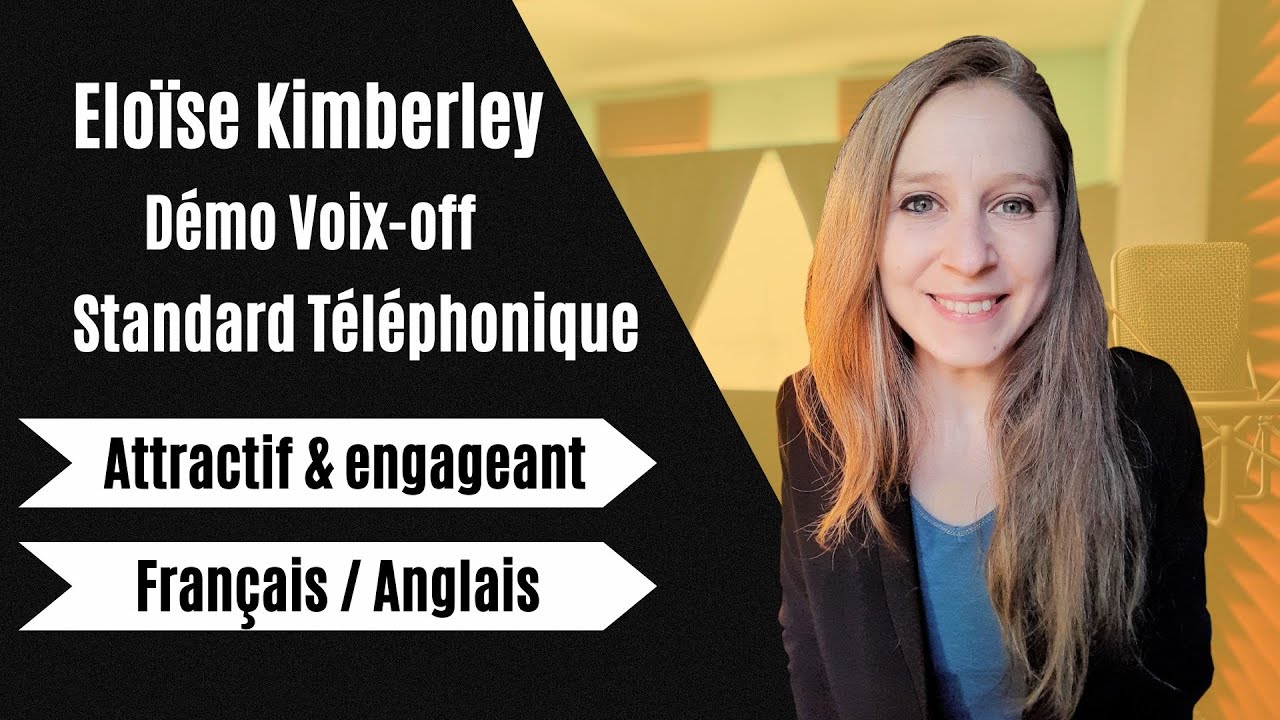 être la voix off de votre standard téléphonique