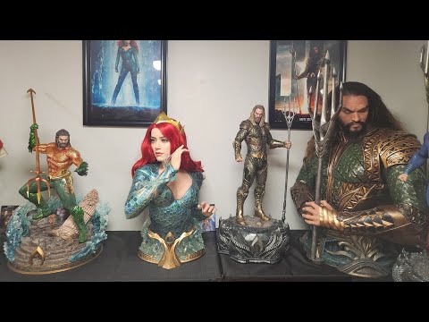Infinity Studios: Aquaman Life Size Bust Unboxing/Review - YouTube