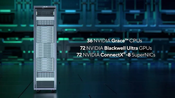 ASUS AI POD at GTC 2025  – NVIDIA GB300 NVL72 | ASUS