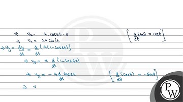 A point moves in \( x-y \) plane according to the law \( x=4 \sin 6...
