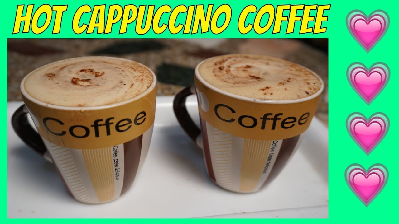 Hot coffee recipe 💗 Cappuccino coffee AT HOME 💗 Nescafe Coffee Recipe 💗