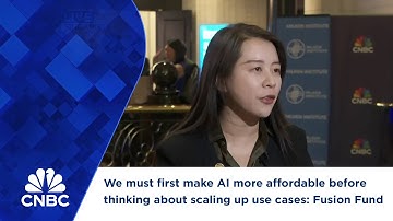 We must first make AI more affordable before thinking about scaling up use cases: Fusion Fund