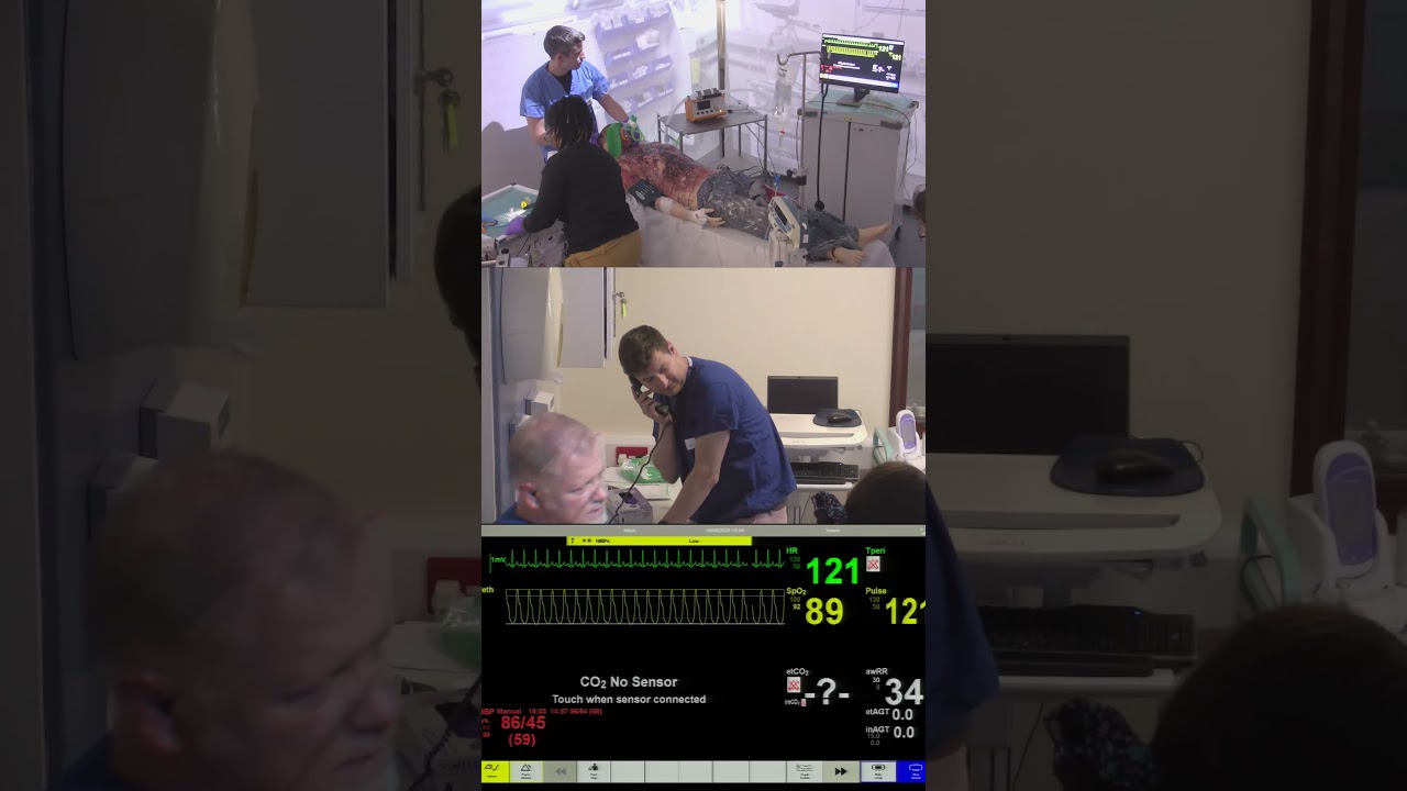Anaesthetics Simulation – Burns Airway Emergency with Front of Neck Access (FONA)