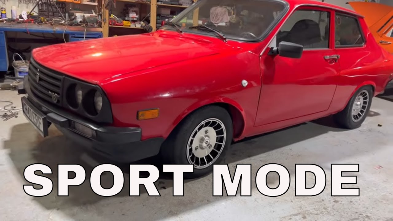 De la stock la sport Suspensie față coborâtă 6 cm pe Dacia Sport