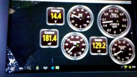 OBDII Torque app running on Nook Color with GPS tethering