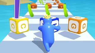 Blue Monster Run - All Levels Gameplay Android, iOS screenshot 3