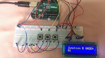 Smart Traffic Light Using LCD *without LEDs*