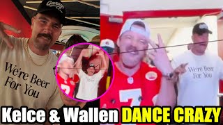 WOW Travis Kelce Morgan Wallen DANCE CRAZY as they take the stage at Arrowhead Stadium