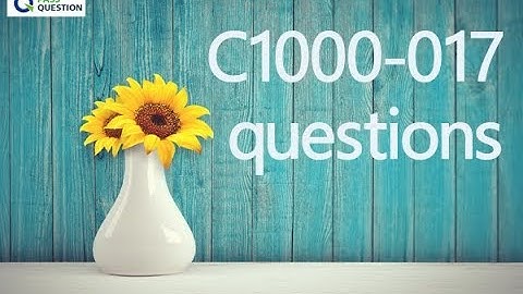C1000-017 real questions - IBM Cloud Solutions Architect v3