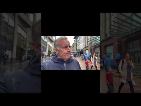 When you're simply walking and the street musician turns it into a movie scene.